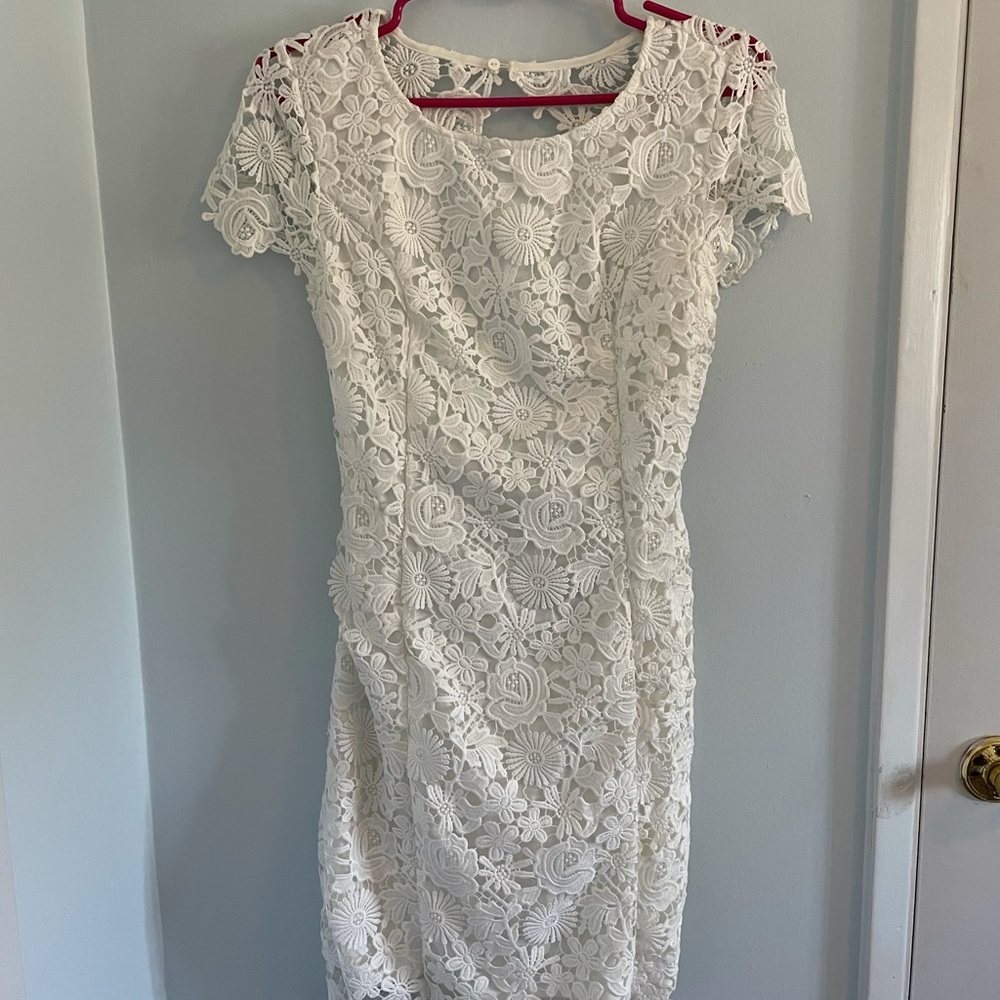 white lulu’s dress